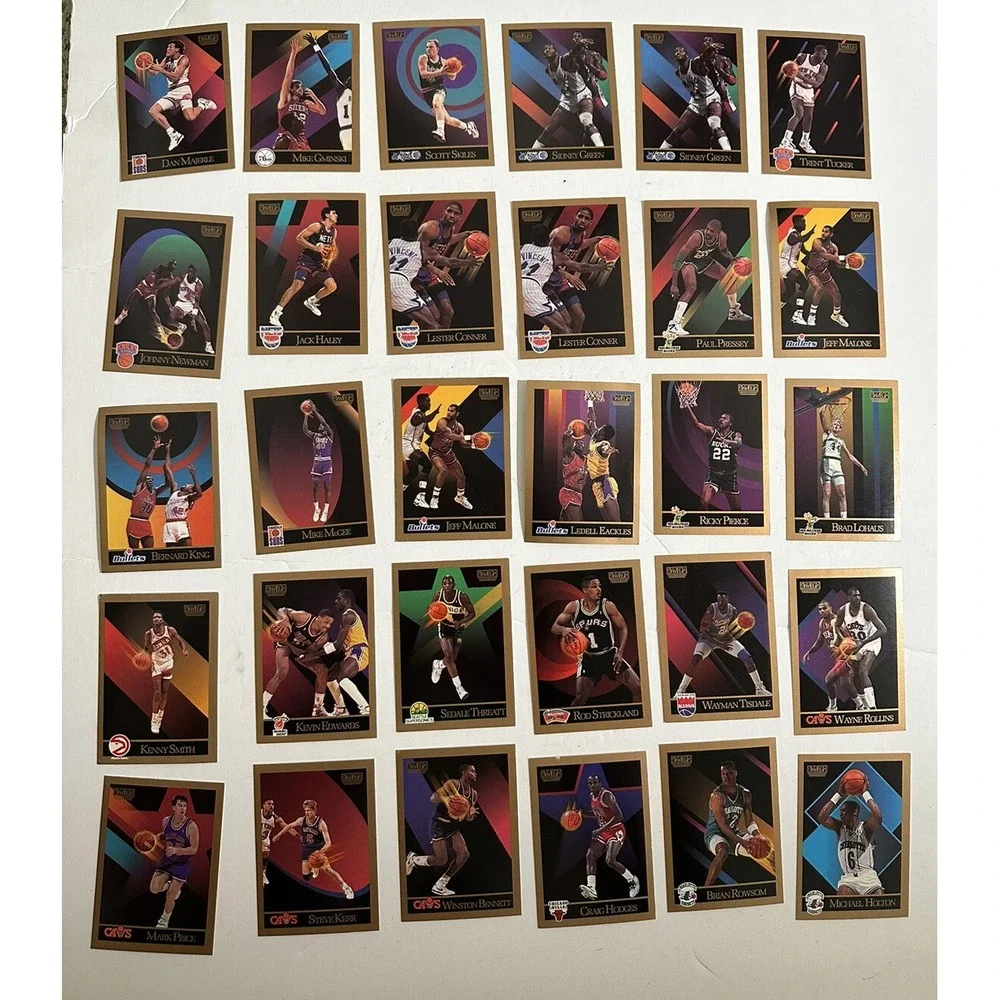 1990-91 Skybox lot of 59 + 1991 Upper Deck Lot Of 98 Total 150+ Cards